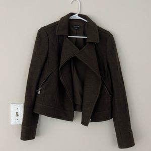Green Ann Taylor Moro Jacket